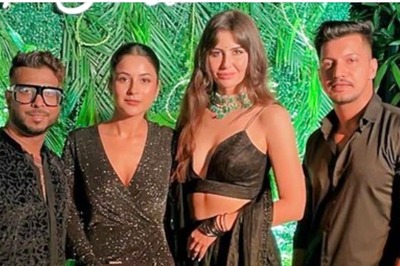 Shehnaaz Gill Attends Marriage Event in Stunning Black Dress, Dances Her Heart Out to 'Zingaat'