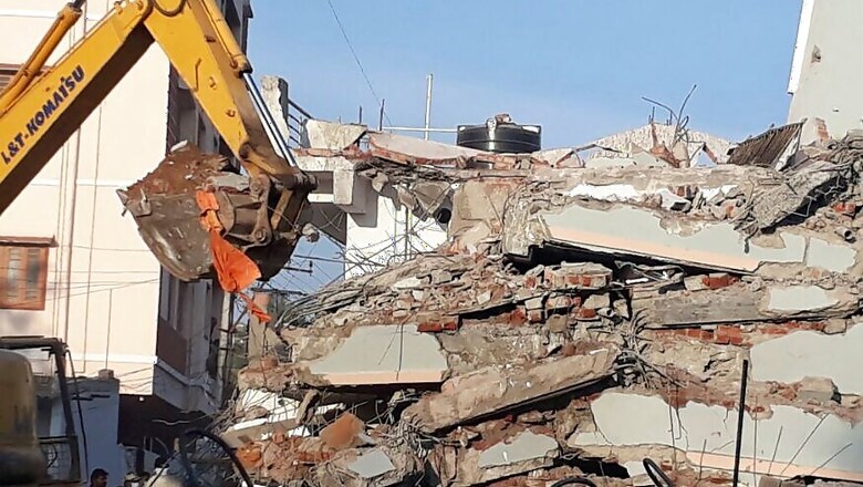 Hyderabad Building Collapse: Two Dead, At least 10-12 Feared Trapped