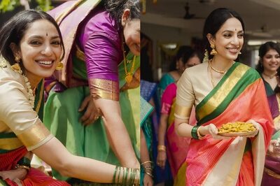 Naga Chaitanya And Sobhita Dhulipala Kickstart Their Wedding Festivities With Pasupu Danchatam Ceremony | See Pics