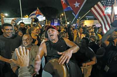 Celebration, Sorrow Mingle After Death of Fidel Castro