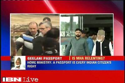Passport the right of every Indian, will look into Geelani's application: Home Ministry