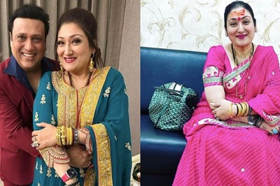 Govinda's Wife Sunita Carries Bag Inside Ujjain's Mahakaleshwar Despite Ban; Authorities React