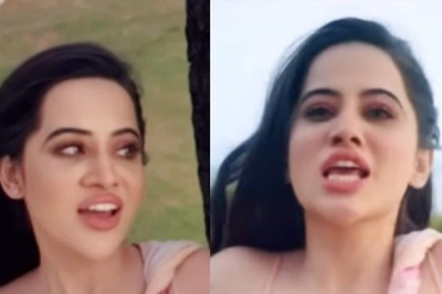 Urfi Javed Raises Temperature In a Sexy Printed Saree As She Teases Splitsvilla 14 Finale; Watch