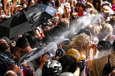 'Troubled' By Disproportionate Police Action Against US Campus Protesters: UN Rights Chief