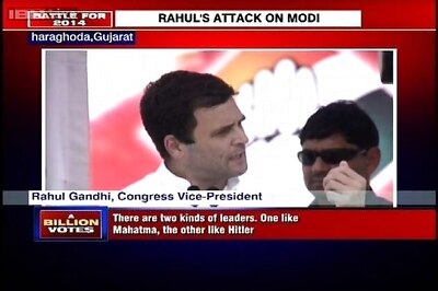 Rahul takes a dig at Modi, compares him to Hitler
