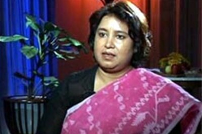 My attackers are minority, majority is with me: Taslima