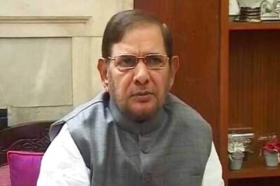 Sharad Yadav, Hariprasad among 12 to file RS poll papers