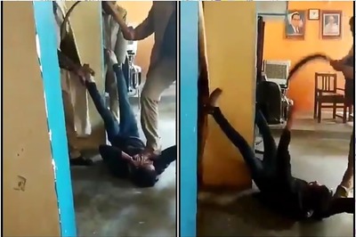 Legs Held Up, Shoe on Face, Belt Buckle Beating: On Cam, UP Police's Punishment for 'Phone Thief'