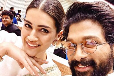Pushpa Star Allu Arjun TEASES 'A Great Movie' With Kriti Sanon After Receiving National Award