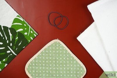 How to Make a Kitchen Towel Angel