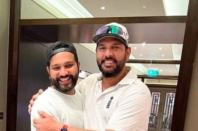 Rohit Sharma Meets his 'Long Lost Friend' Yuvraj Singh After Ages - See Photo