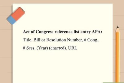 How to Cite an Act of Congress in APA