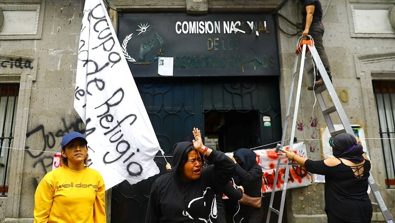 Victims, Feminists Take Over Mexico Human Rights Office, Claim Govt Failed its Women