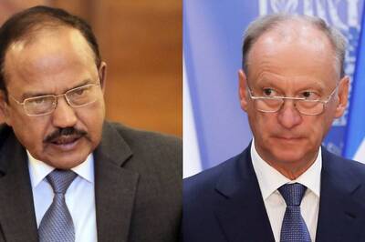 Russian NSA Patrushev Dials Counterpart Ajit Doval, Apprises Him of Situation in Moscow