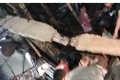 House Collapses After Heavy Rain At Delhi's Sabzi Mandi Area, Rescue Operation Underway