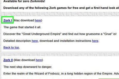 How to Play Zork