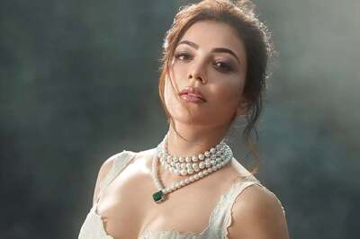 Kajal Aggarwal's Ivory Lehenga Is The Perfect Wedding Wear