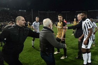 Greek Football League Suspended After Gun Controversy