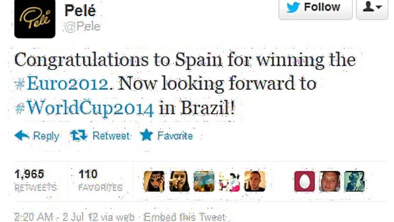 Twitter sees new record during Euro 2012 final