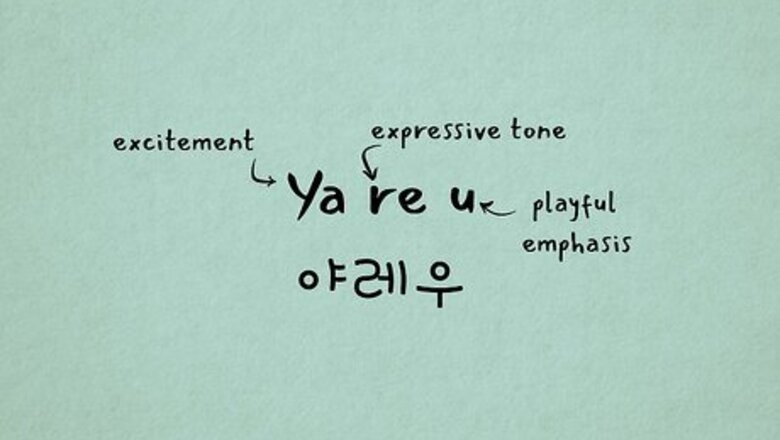 What Does “Yareu” Mean in Korean Slang?