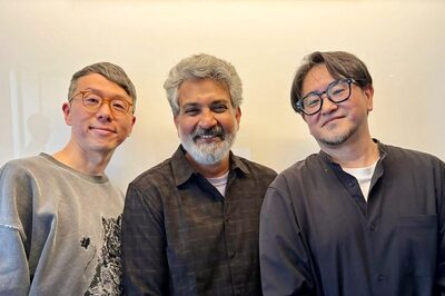 SS Rajamouli Crosses Paths With Anime Creators Rui Kuroki, Kazuto Nakazawa In Japan; See Viral Pic