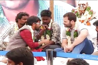 BJP dubs Rahul Gandhi's visit to Hyderabad University as 'classic politics of vulturisation'