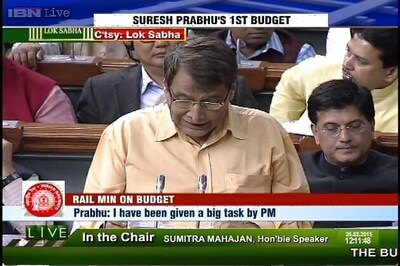 Suggestions on social media used in Railway Budget 2015-16, says Prabhu