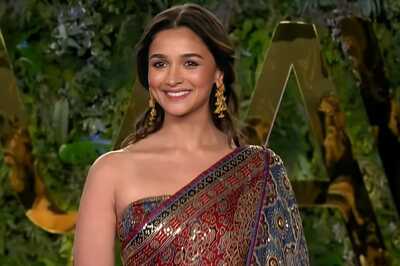 Alia Bhatt Exuded Royalty On The Joy Awards Red Carpet In An Artistically Draped Saree
