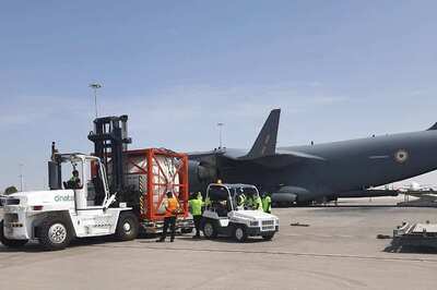 IAF Airlifts 3 Oxygen Containers from Singapore to Panagarh in West Bengal