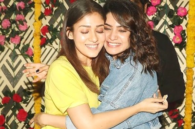 Samantha Akkineni Gives Tight Hug to Birthday Girl Nayanthara; Raashii Khanna Says 'So Cute'