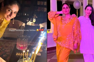 Kareena Kapoor Cuts Massive Cake On 43rd Birthday, Looks Breathtaking In Yellow: 'Our Jaane Jaan...'