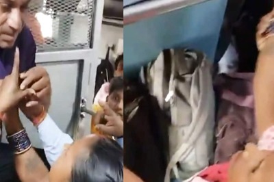 Train Compartment Turns Into Battleground As Woman Threatens To Hit Passenger Over Seat Dispute