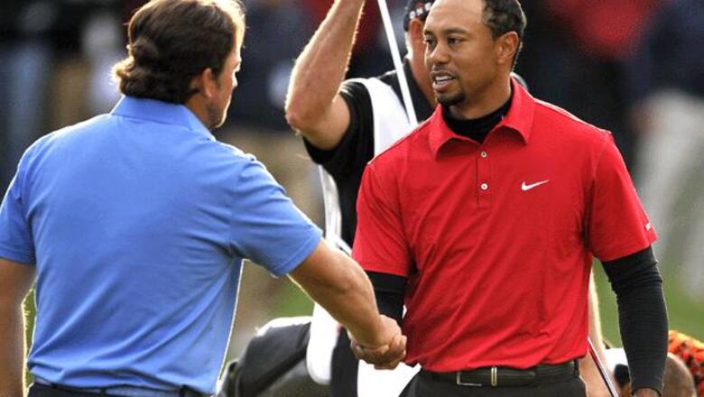 McDowell upstages Tiger to win in California