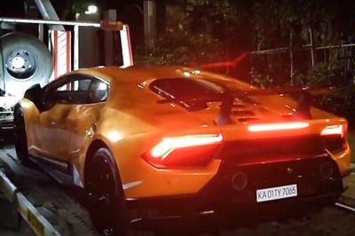 Lamborghini Huracan Performante Worth Rs 3.76 Crore Home Delivery in Hyderabad - Watch Video