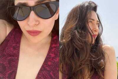Karisma Kapoor Drops Stunning Photos In Swimsuit From Beach Holiday; Fans Go 'Do You Even Age’