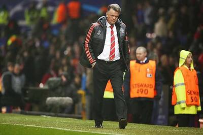 Manchester United dominated but 'forgot to score', says Van Gaal