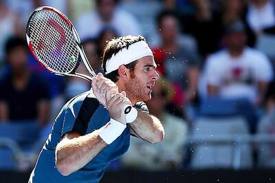 Del Potro, Simon reach Open 13 quarter-finals