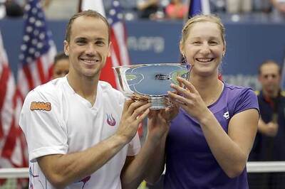 Soares-Makarova win US Open mixed doubles title