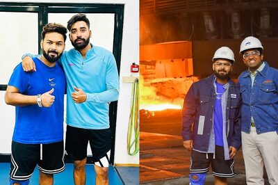 'Good things are..': Rishabh Pant Reunites With Mohammed Siraj After Batting Session at NCA