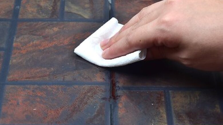 How to Remove Red Wine Stain from Grout