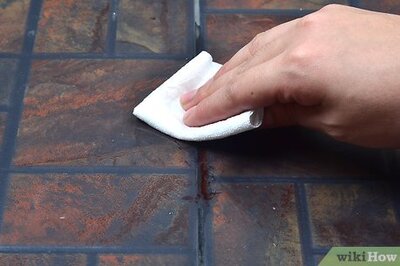 How to Remove Red Wine Stain from Grout