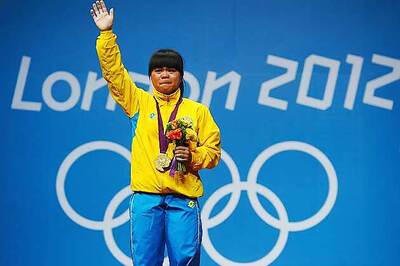 Weightlifter Chinshanlo wins gold for Kazakhstan