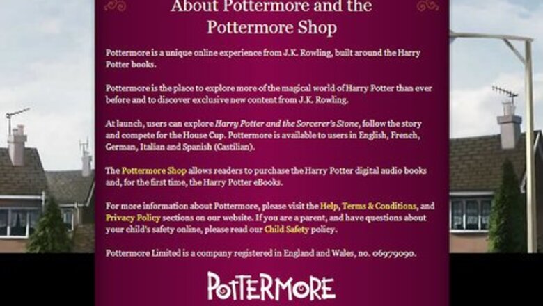 How to Join Pottermore