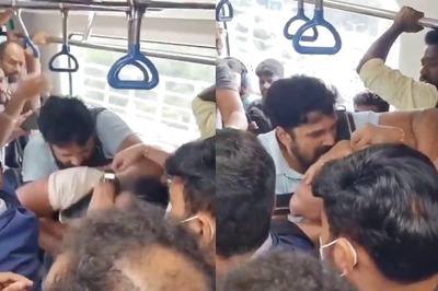 'Delhi Virus Reached Bengaluru?': Video of Men Exchanging Blows in Namma Metro Goes Viral