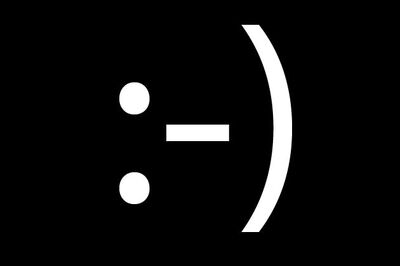 The smiley emoticon turns 30 :-)