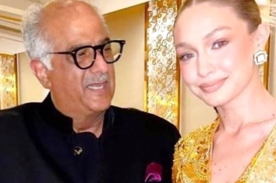 Boney Kapoor Called Out For Holding Gigi Hadid ‘Awkwardly’ While Posing at NMACC Event