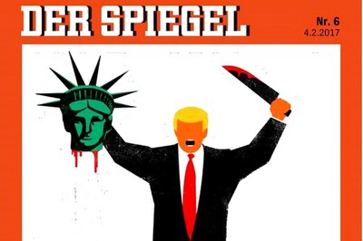 German Weekly Shows Trump Beheading Statue of Liberty
