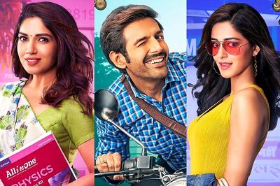 Kartik Aaryan, Bhumi Pednekar and Ananya Panday to Recreate Ankhiyon Se Goli Maare for Pati Patni Aur Woh