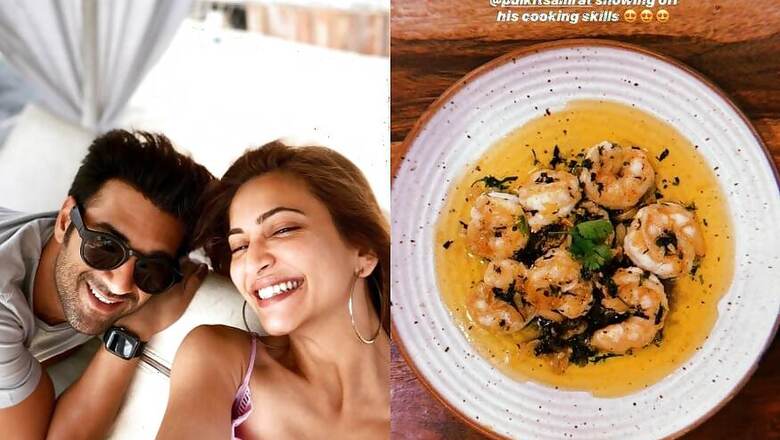 Kriti Kharbanda Shares Pic of Prawn Curry Made by Beau Pulkit Samrat