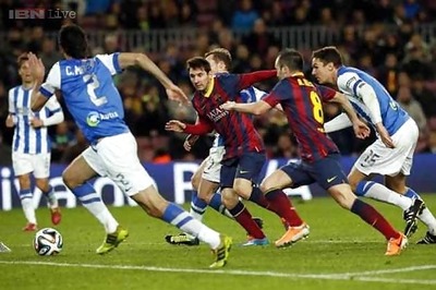 Barca, Real on the brink of Cup final showdown